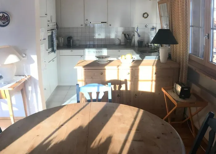 Cosy Mountain Duplex With View On The Alps